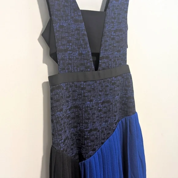 NWOT Self Portrait Sunray Pleated Midi Dress - Picture 5 of 7